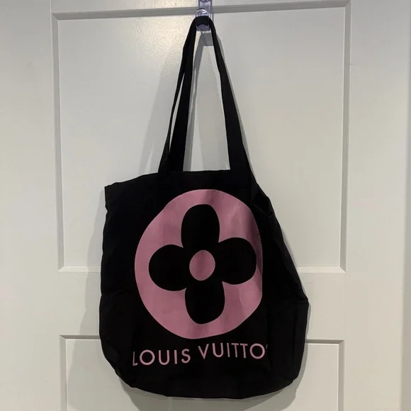 Home Crafted bundle Black and Pink Tote Bag & NWT Sweater size xl - Picture 3 of 5